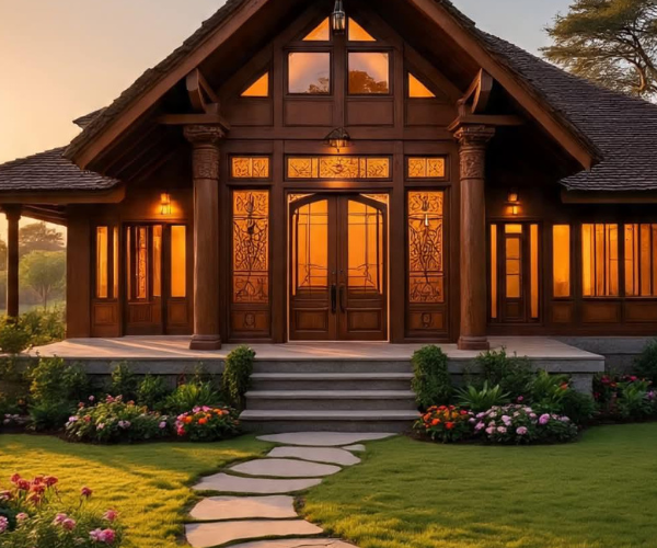 AI generated photo of a house