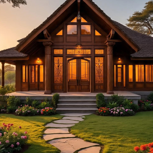 AI generated photo of a house