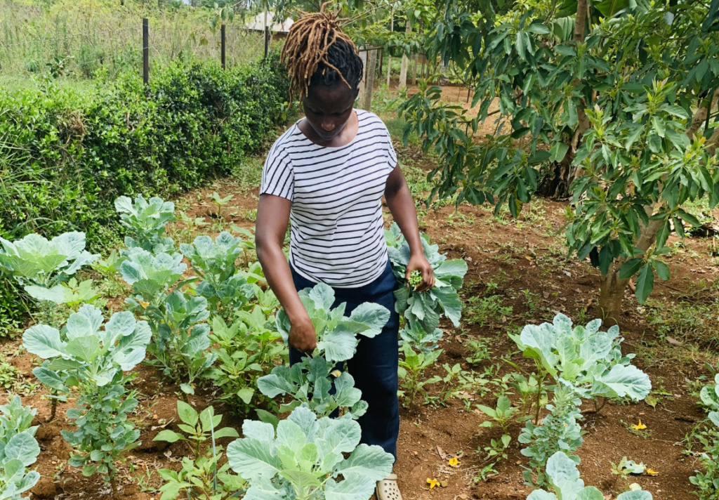 A photo of me looking good in my village farm